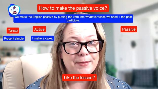 Learn the passive Voice in 5 minutes #passivevoice