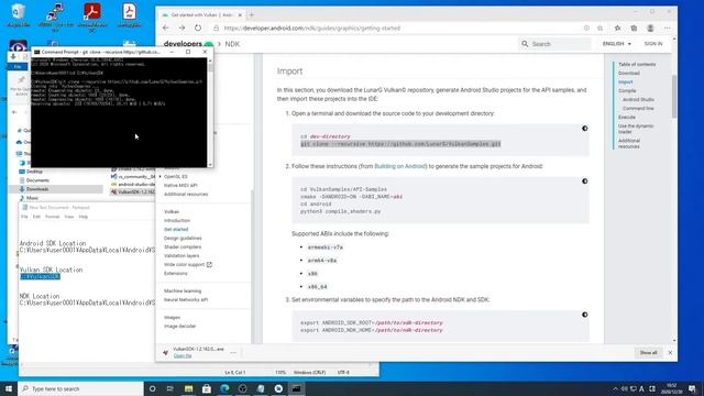 How to run Vulkan samples on Android Emulator смотреть онлайн