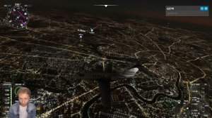 ПРОЛЕТАЯ НАД МОСКВОЙ | СИМУЛЯТОР САМОЛЕТА | MICROSOFT FLIGHT SIMULATOR