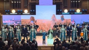 День Татарской культуры в г. Москва 2023. Финальная песня «Туган тел”