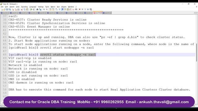 RAC Startup and Shutdown Sequence | Steps to start stop RAC services ?