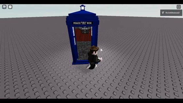 Bigger On The Inside Tardis In Roblox! TEST смотреть онлайн