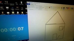 Попробуй Нарисовать На Компьютере Домик с Мышкой Наоборот
