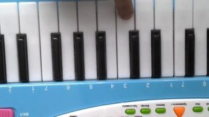 Разбор песни "В траве сидел кузнечик" (пианино)