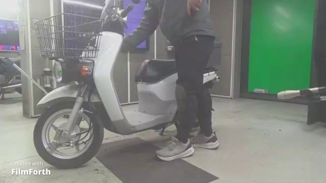 Скутер грузовой Honda Benly 50 рама AA05 mini scooter корзина задний рундук гв 2016 пробег 7 т.км