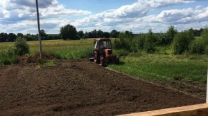 Фрезеровка участка МТЗ-80