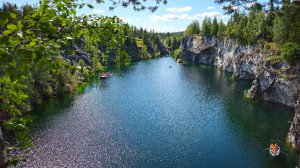 Карелия. Горный парк Рускеала. Karelia. Ruskeala Mountain Park