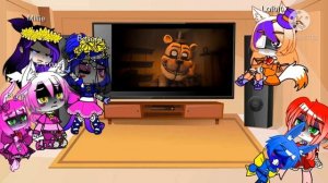 Sister Location react to count the ways with Millie, and meet another guest( bad and lazy animation