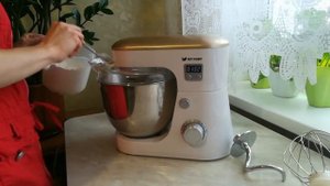 Дрожжевое тесто с помощью китфорт КТ-1308. Обзор планетарного миксера kitfort КТ-1308