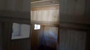 Завершение монтажа бани вагонкой и кафельной плитки!