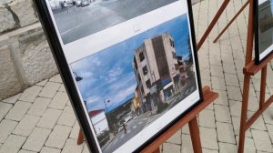 Стройка по Хорватски и фото выставка города #Crikvenica сейчас и 100 лет назад