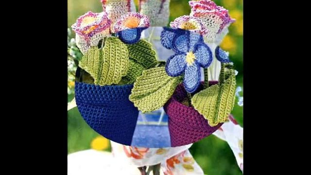 Вязаные цветы смотреть онлайн