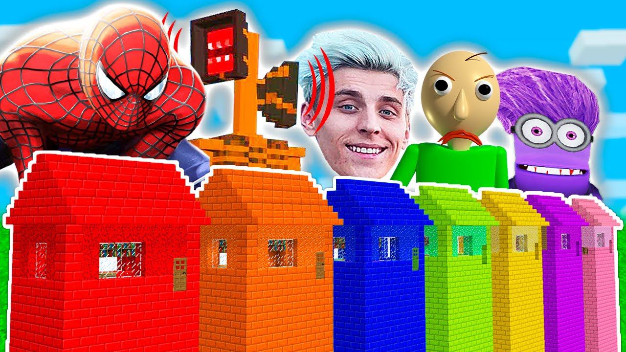 ВЫБЕРИ ПРАВИЛЬНЫЙ ДОМ В МАЙНКРАФТ ЗОМБАК смотреть онлайн