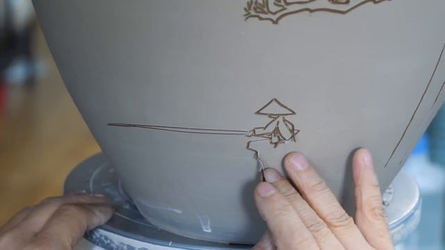 Wonderful! The process of making pottery. The best potter in Korea. смотреть онлайн