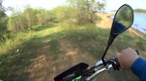 Немного летнего настроения. Прогулка на эндуро Kayo-T2 250 к поселку Тентюковская Запань г.Сыктывка