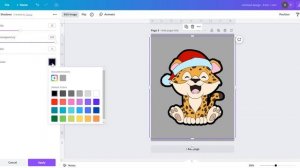 How To Make Digital Stickers With White Border In Canva