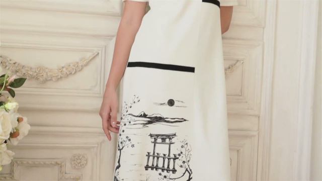 Платье "Сакура и любовь"