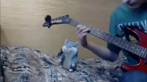 ХОМЯК.Хомяк-электрогитара!Прикольный хомяк.повторюшка