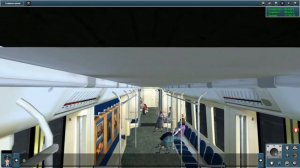 Продлённая Арбатско-Покровская линия в Trainz 12 - 2 путь