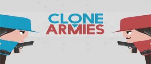 Clone Armies Сражение клонов. Красные против синих. Проходим уровни командная игра.mp4