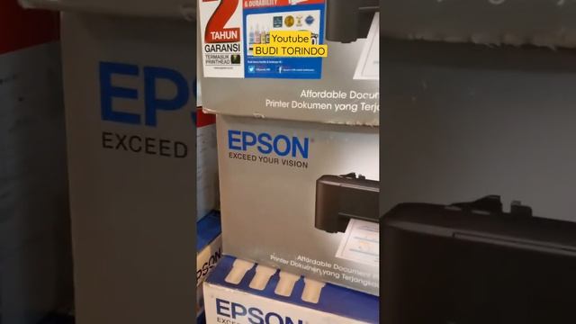 Printer Terbaru Epson L121 Pengganti Seri Epson L120 #ChannelBUDITORINDO