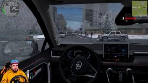 САМЫЙ БЫСТРЫЙ ТАКСИСТ в CITY CAR DRIVING + РУЛЬ