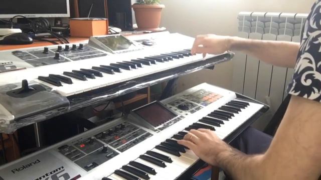 Roland Fantom X6 - Klarnet смотреть онлайн