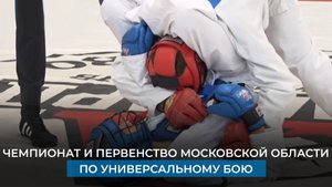 Чемпионат и Первенство Московской области по универсальному бою