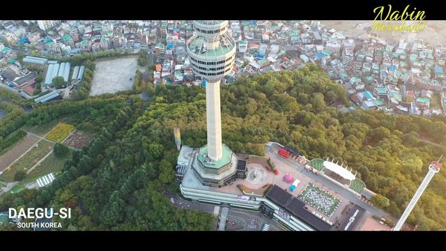Daegu- the 4th largest city in South Korea | Cinematic Aerial View | 대구시, 대한민국 2019 【4K】