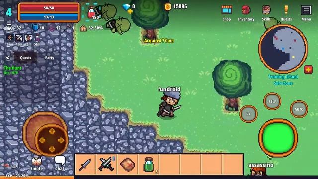 Пиксельная MMORPG! ●○ Pixel Knights Online смотреть онлайн