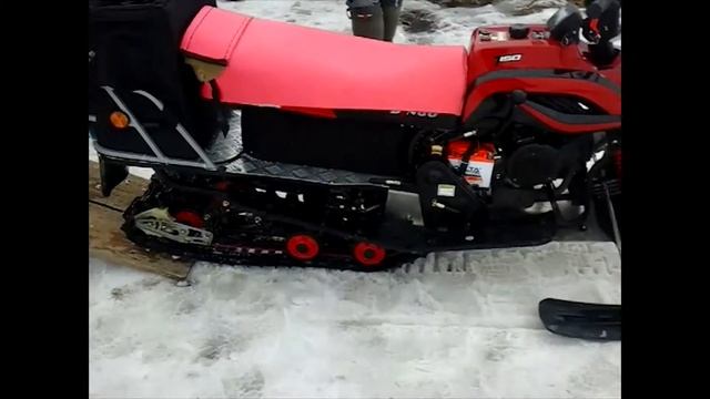 Ирбис ДИНГО Загрузка снегохода в УАЗ 1 смотреть онлайн