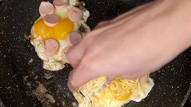 ЗАВТРАК из яиц за 5 минут! Так вкусно и быстро!