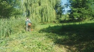 Oleo Mac 755 Master,nád kaszálás!