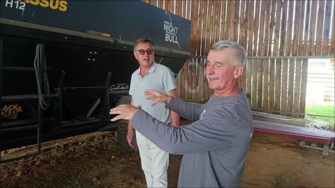 КФХ Герефорд о кормораздатчике Celikel