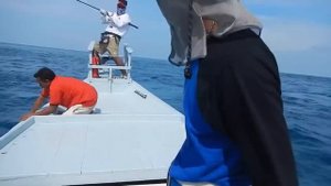 Морская рыбалка в заброс, Индонезия