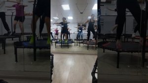 Jumping Fitness линейная связка- разминка