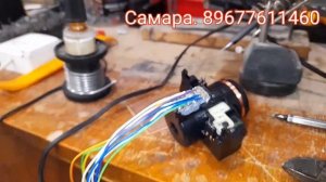 Audi A6 C6 2010 г.в. Ключ. Процесс установки сигнализации с автозапуском. г. Самара