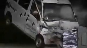 Краш-тест - Daihatsu Hijet.Crash Test.Лобовое столкновение.#shorts
