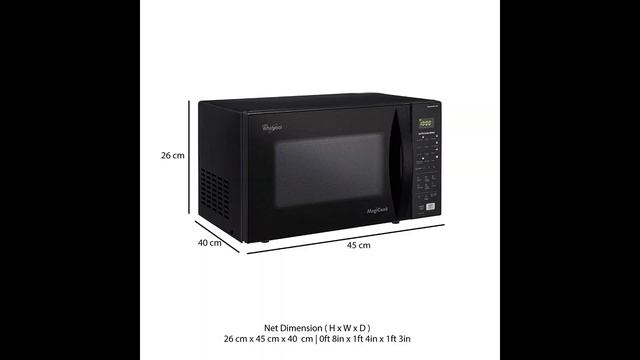 Whirlpool 20 L Convection Microwave Oven (Magi cook 20 BC, Black) смотреть онлайн