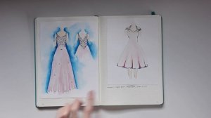 Handmade Wedding Dress: Sketches