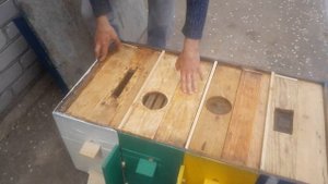 Как эффективно приспособить большой и тяжелый улей лежак.