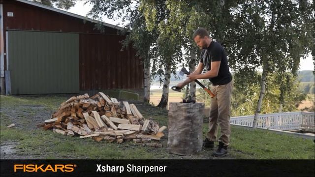 Точилка FISKARS для топоров и ножей Xsharp смотреть онлайн