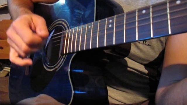 Как играть Спокойную ночь В.Цоя (разбор). смотреть онлайн