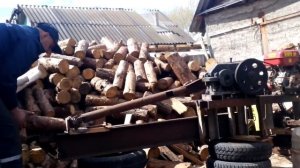 Дровокол механический