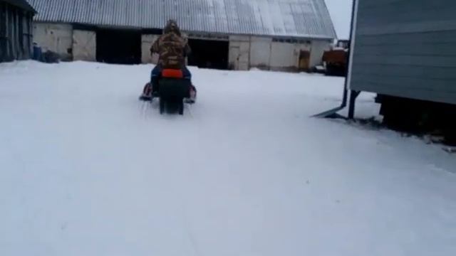 Прокат снегохода Динго на 2человека. Ленинградская область. д. Кобона. Катайтесь Сами Катайте дете смотреть онлайн