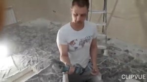 заусовка керамогранита аккумуляторной болгаркой макита .коронка зубр по керамограниту для ушм