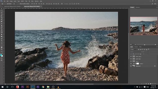 Photoshop grain effect make your photo look vintage || AMAZING смотреть онлайн