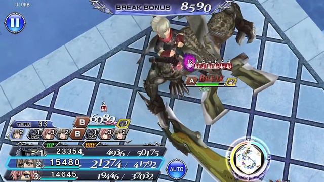 DFFOO His Raging Blade Raid LUFENIA Cheese (No boss turn + No support + No BT + No summon used) смотреть онлайн