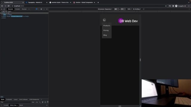 Добавление библиотеки MaterialUI с Dark Mode в существующий Next JS проект, Маркетинг/Блог сайт ч.1 смотреть онлайн