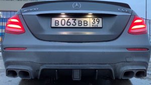 E63S AMG W213 BRABUS EXHAUST SOUND